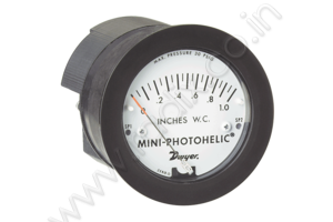 Mini-Photohelic® Differential Pressure Switch/Gage