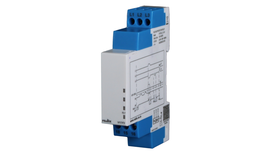 Voltage Protection Relay, 3-Phase, Fixed Settings