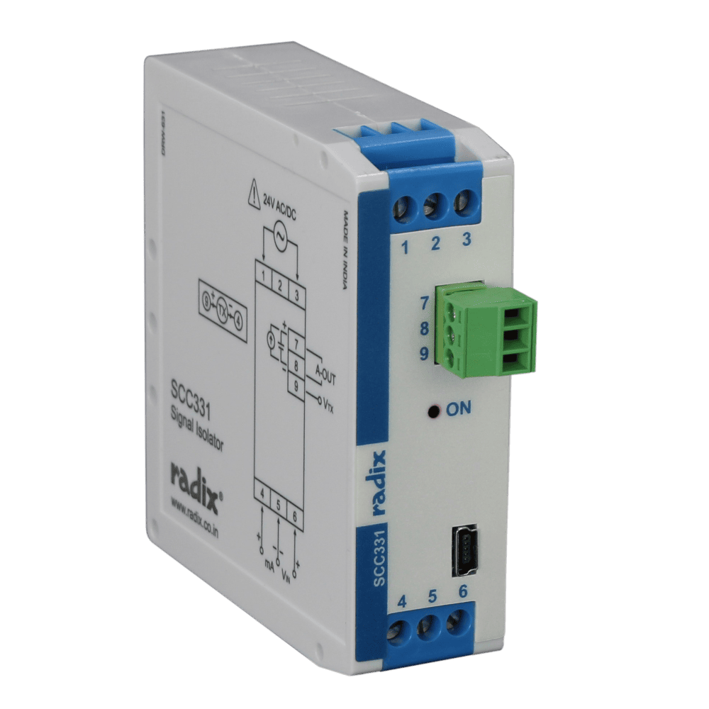 Radix SCC331 Signal Isolator - Temperature / Linear Input, Single Output
