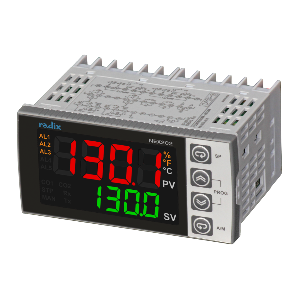 Single/Dual Channel PID Controller, Full-featured, 96Wx48Hx60D | Radix Electrosystems