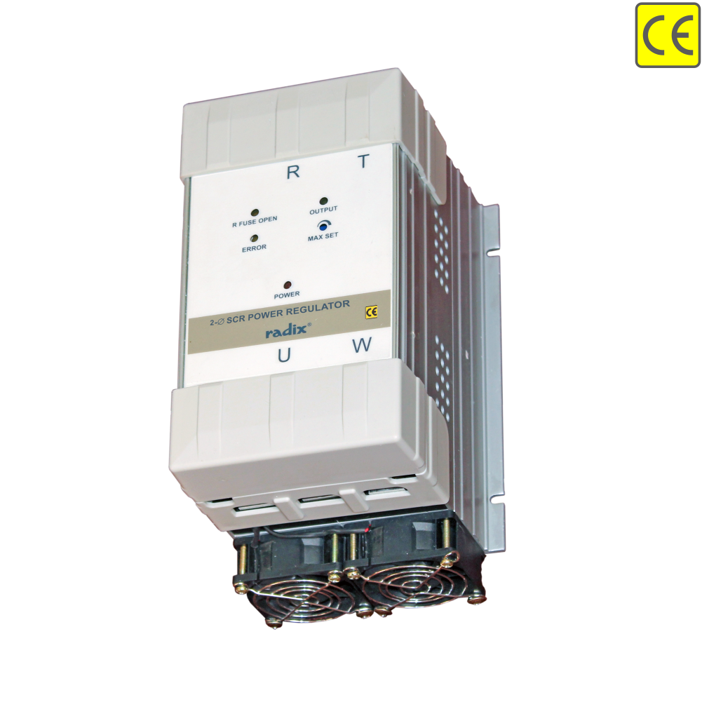 Radix TPR-SP-38XXX Two Phase SCR Power Regulator With Resistive/Transformer Load, 60-180A