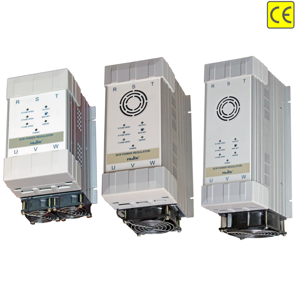 Three Phase Three Leg Zero Cross SCR Power Regulator, 50-200 A | Radix Electrosystems