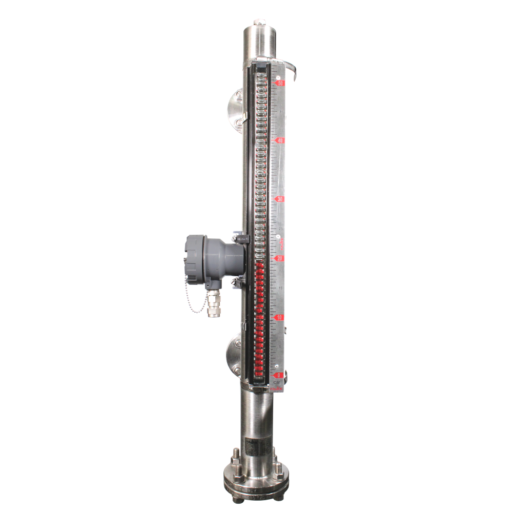 Magnetic Level Gauge With Transmitter & Alarm | Radix Electrosystems