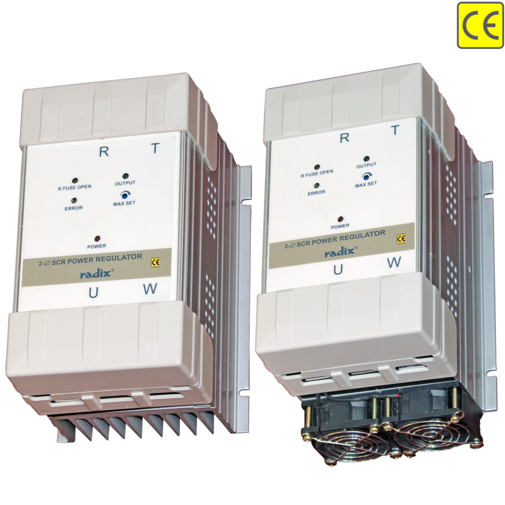 Radix TPR-SP-38XXX Two Phase SCR Power Regulator With Resistive/Transformer Load, 60-180A